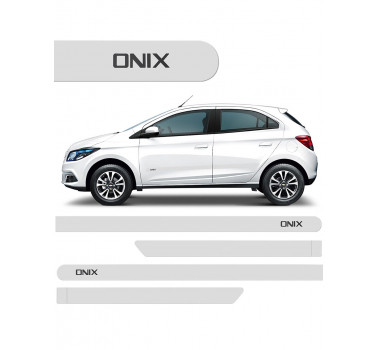 Friso Lateral Pintado Onix Branco Summit