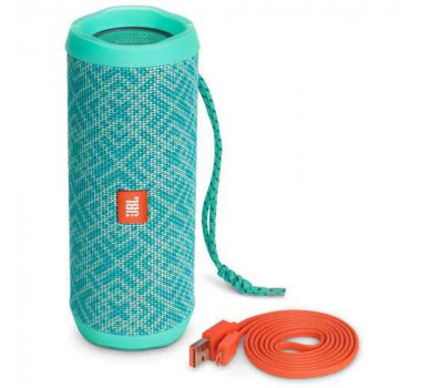 Caixa Bluetooth Jbl Flip 4 Mosaic Verde - 4