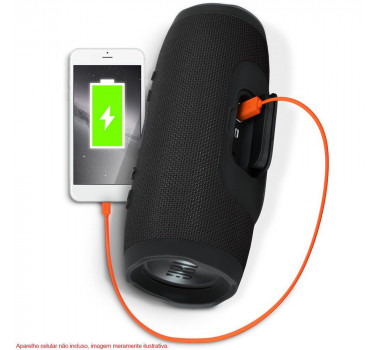 Caixa Bluetooth Jbl Charge 3 Black - 3