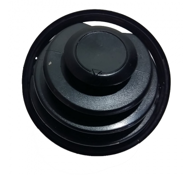 Difusor De Ar Gol G4/G5 Preto Central/Lateral Globo Completo