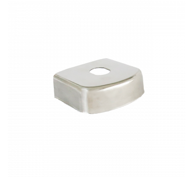 Capa Cromada Engate Arredondada 100mm - Capo