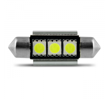 Led Lâmpada Torpedo 36mm Canbus 3 Leds 