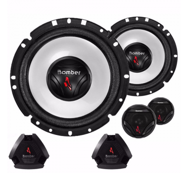 Alto Falante 6" Two Way (2 Vias) Upgrade 120 Wrms - Bomber 