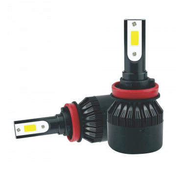 Lâmpada Super Led H1 6000k Dissipador/Cooler - Techone