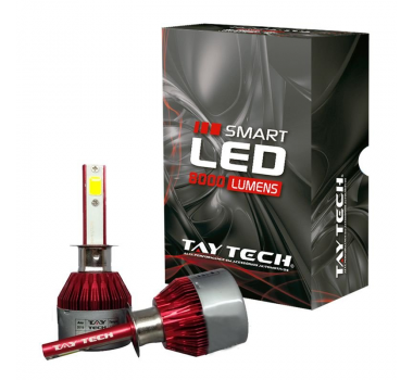 Lâmpada Smart Led H11 6000k 8000 Lumens - Taytech