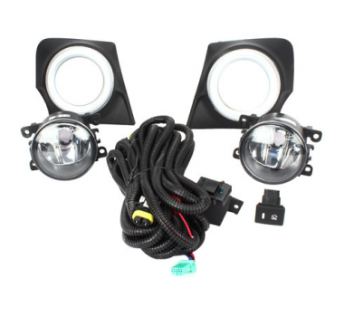 Kit Farol Auxiliar L200 Triton Sport 2018/... Botão Modelo Original