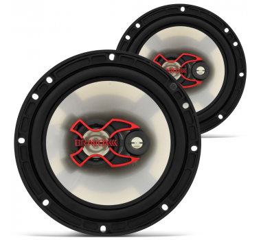 Alto Falante 06 pol Triaxial B3x60x 100 Wrms (Par) Bravox - 1