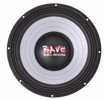 Alto Falante 15 pol Subwoofer Rave 1100wrms - 4 Ohms -Rv15-S4 - Bravox