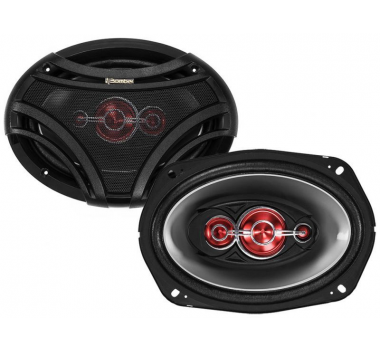 Alto Falante 6x9" Quadriaxial Upgrade 250wrms (Par) Bravox