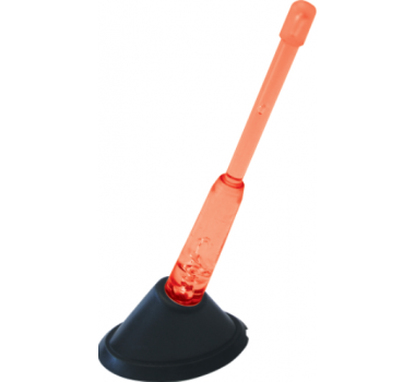 Antena Teto Decorativa Curta Led Vermelho - Shekparts