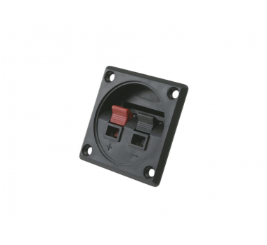 Borne Quadrado 2 Vias 4 Furos - 8