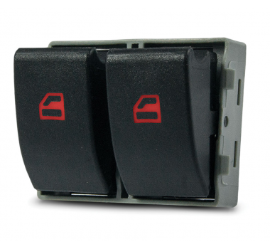 Botao Vidro Eletrico Fox/Gol G4 Duplo 1 Estagio - Dial - 1