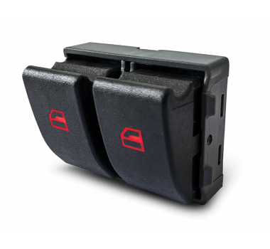 Botao Vidro Eletrico Fox/Gol G4/G5 Duplo 2 Estagios - Dial - 1