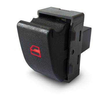 Botao Vidro Eletrico Fox/Gol G4/G5 Simples 2 Estagios - Dial - 1