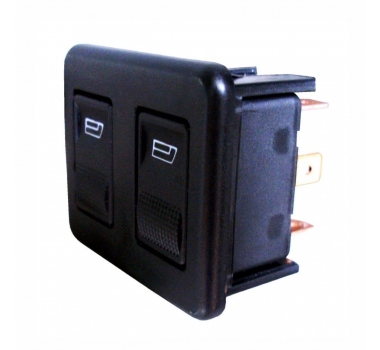 Botao Vidro Eletrico Universal Duplo Dni(10 Terminais)