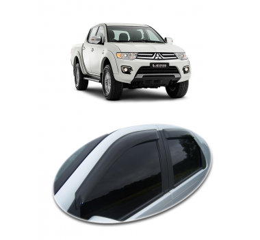 Calha De Chuva L200 Triton 2008/ 4 portas