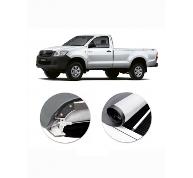 Capota Hilux 2005/ Cabine Simples C/ Estepe Flash Force - Flash Cover