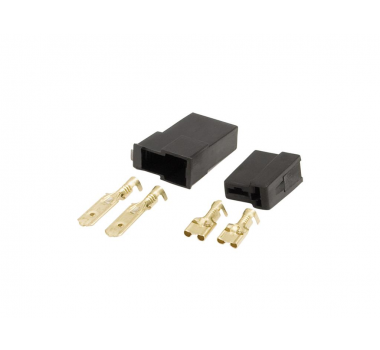 Conector 2 Vias C/ Terminais - Pct C/ 10