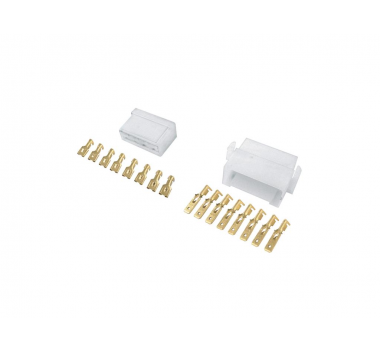 Conector 8 Vias C/ Terminais - Pct C/ 10 - 8