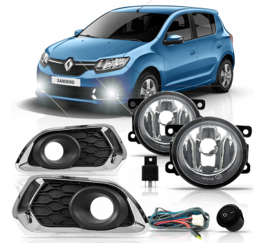 Farol Auxiliar Sandero Mold. Cr/Bt Alt2015/  - 1