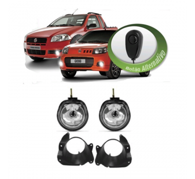 Farol Auxiliar Uno / Strada 2011 C/ Bt Alt. - Suns - 2