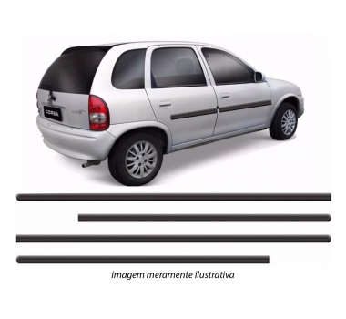 Friso Lateral Corsa 4 portas  /97 (Fino) - 2