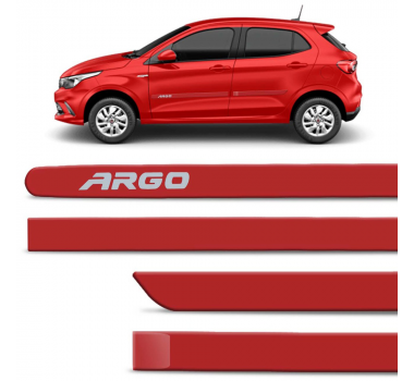 Friso Lateral  Argo Vermelho Alpine