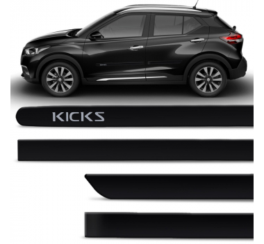 Friso Lateral Pintado Kicks Preto Premium