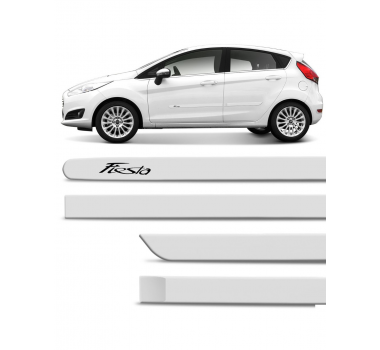 Friso Lateral Pintado New Fiesta Branco Artico