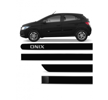 Friso Lateral Pintado Onix Preto Global
