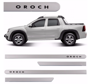Friso Lateral Pintado Oroch Prata Etoile