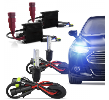 Kit Lampada Xenon H3 8000k - Techone - 1