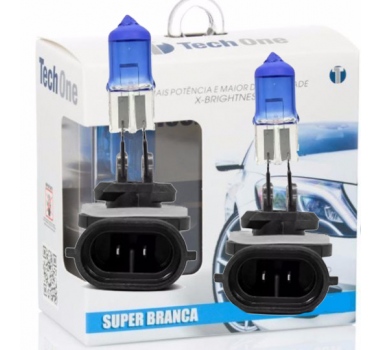 Lampada Super Branca H27 881 27w 8500k - Techone - 1