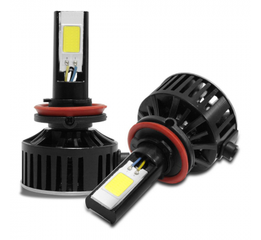 Lampada Super Led H9 6000k 3700 Lumens Col - Techone