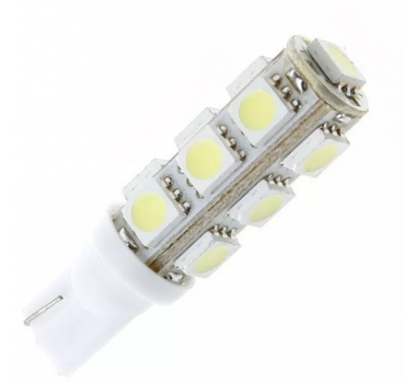 Led Lampada Esmagada Branco 13 Led Torre Smd 50x50 - Micel