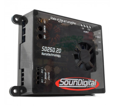 Módulo de Potência Soundigital Sd250.2d Nano Wrms