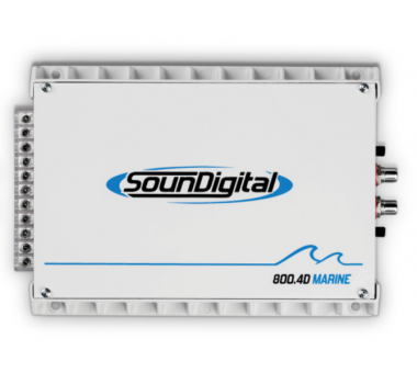 Módulo de Potência Soundigital Sd800.4d-2 Marine 800 Wrm