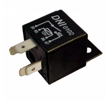 Rele Aux. Univ.4 Term.12v 40a C/Suporte-Dni 0102 - 1