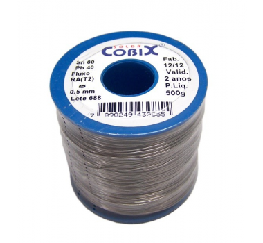 Solda Carretel 500g - 60x40 - Cobix - 1
