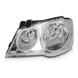 Farol Principal Golf 2007 a 2013 Cromado Lado Esquerdo Motorista