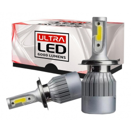 Lâmpada Ultra Led H4 6000 Lumens - Taytech