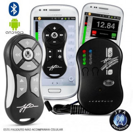 Controle Longo Alcance Bluetooth Smart Control Black -Jfa