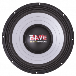 Alto Falante 15 pol Subwoofer Rave 1100wrms - 4 Ohms -Rv15-S4 - Bravox