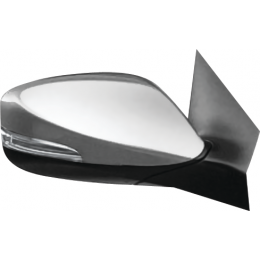 Aplique Cromado Retrovisor Hb20/Elantra C/ Pisca Lado direito - Shekparts