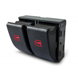 Botao Vidro Eletrico Fox/Gol G4/G5 Duplo 2 Estagios - Dial