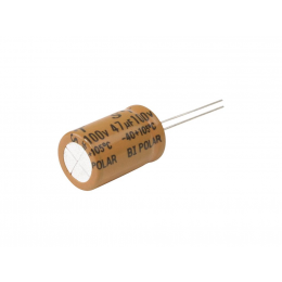 Capacitor Bipolar 47 X 100v Pct C/ 10 PÇS