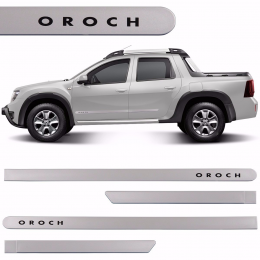 Friso Lateral Pintado Oroch Prata Etoile