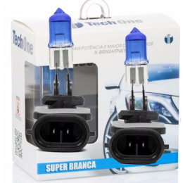 Lampada Super Branca H27 881 27w 8500k - Techone