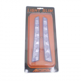 Light Slim Lanterna Led Auxiliar 12v Azul