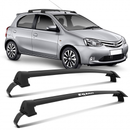 Rack Al.Etios Hatch/Sedan 13/14 Eqmax New Wave Preto